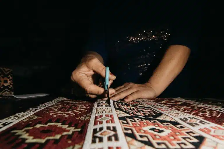 Artisan cutting fabric pricing handmade crafts, telescope for stargazing