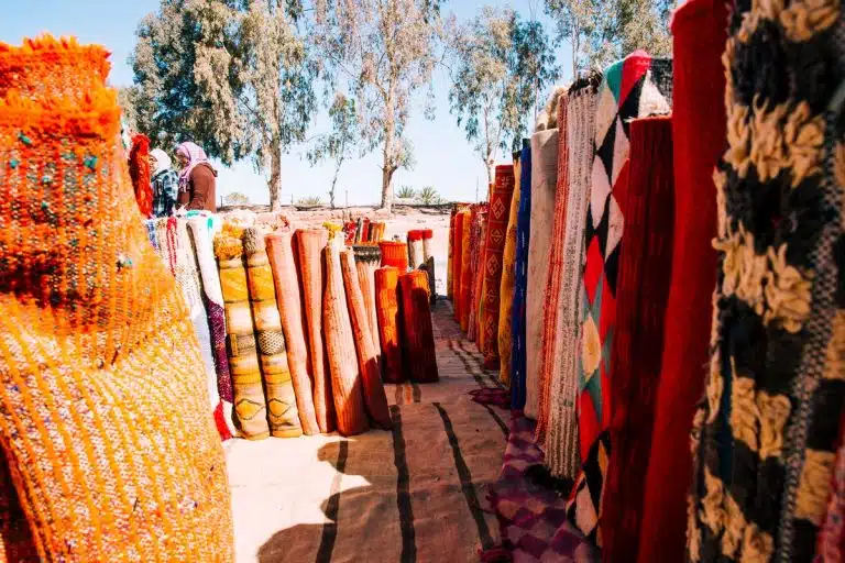 Colorful in Hurghada market, pricing handmade crafts, handmade craft gifts