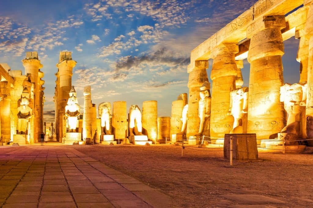 Karnak Temple in Luxor, a key site flights to luxor, temple karnak egypt