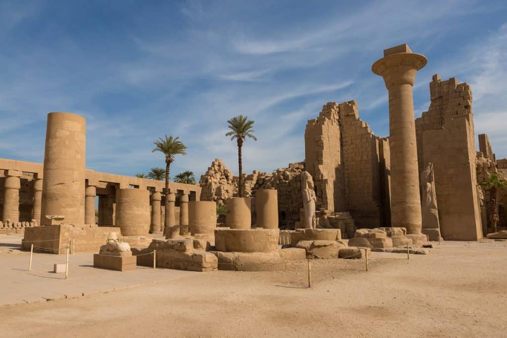 Karnak Temple complex in Luxor, Egypt, flights to luxor, luxor to cairo