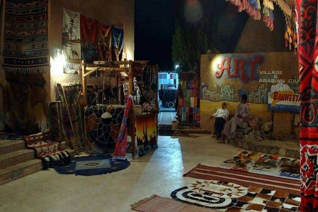 Art Village in El Gouna, showcasing local crafts and textiles el gouna trips, el gouna hurghada