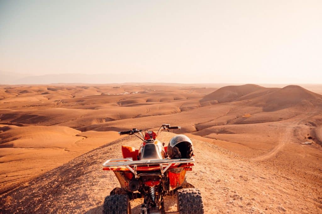 viewpoint in Hurghada desert, quad biking, buggy tour