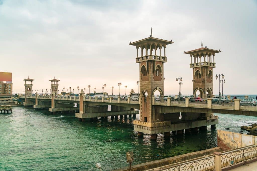 bridge in Cairo, a scenic landmark. khan khalili, egyptian museum tickets