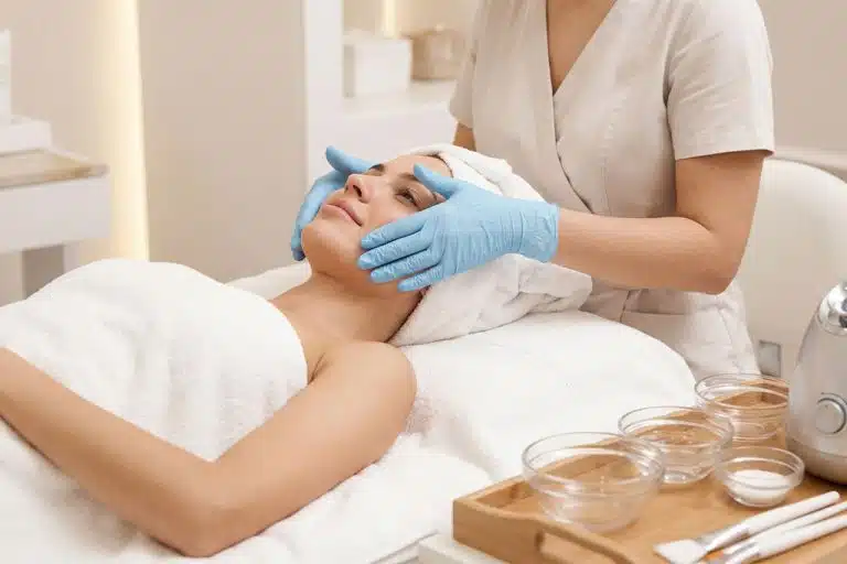 Facial treatment at La Rock Spa, massage hurghada egypt