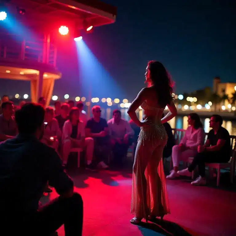 Dancer performing nile cruise egypt, luxury nile river cruise